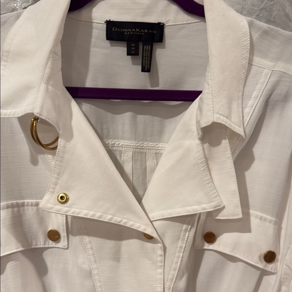 Donna Karan White Women's Jacket